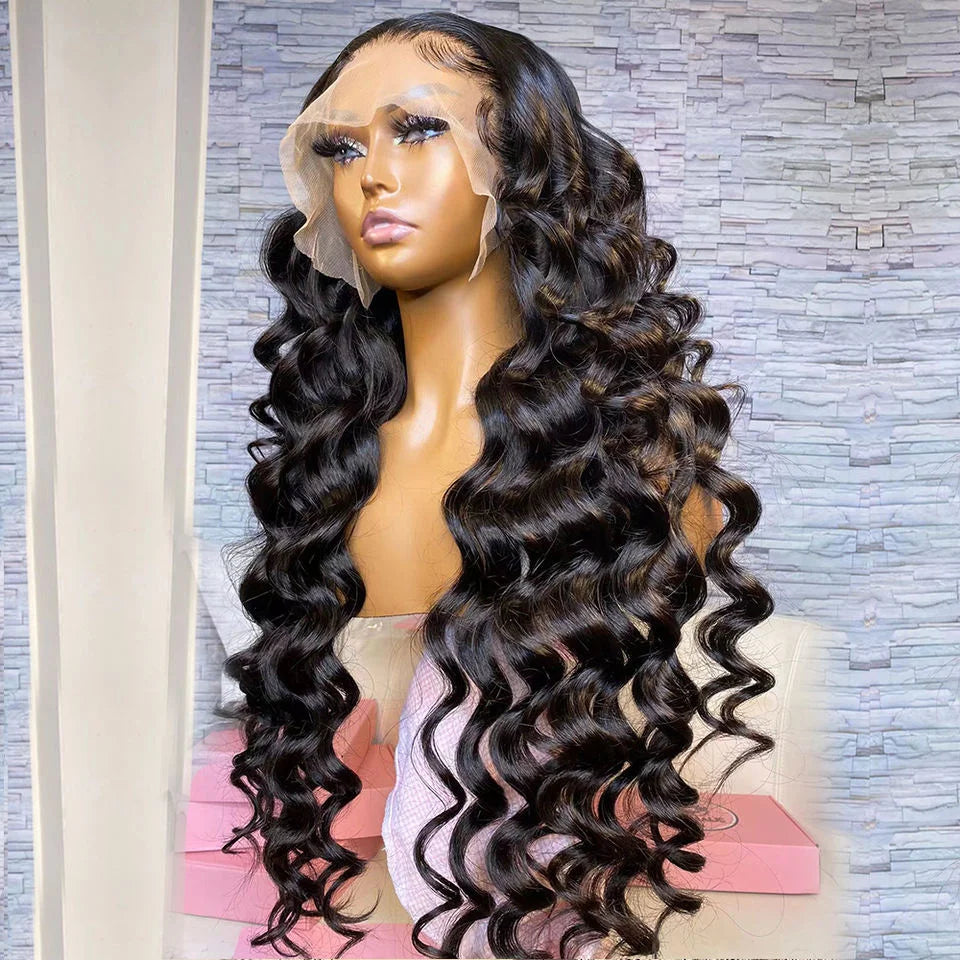 Loose Deep 13x4 HD Lace Front Human Hair Wig 200%