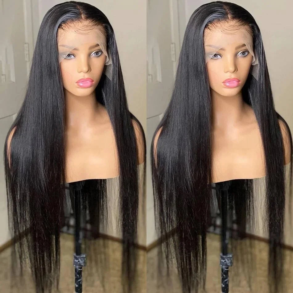 Straight 13x4 HD Lace Front Human Hair Wig 180%