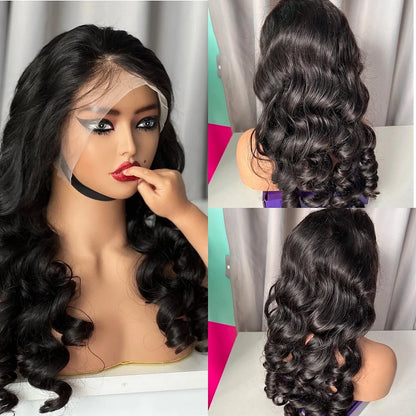 Bodywave 13x4 HD Lace Front Human Hair Wig 180%