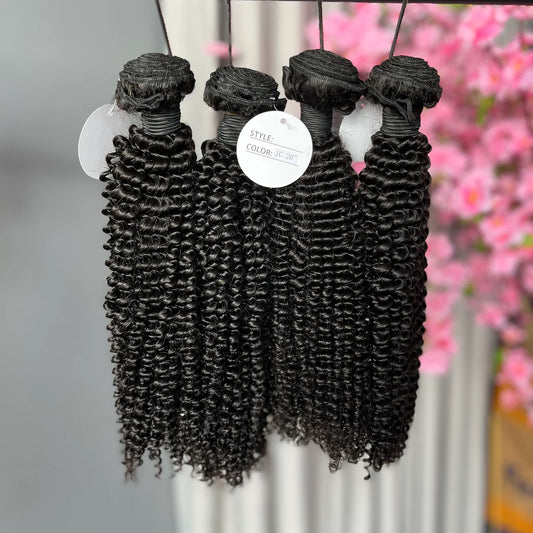 Jerry Curly Virgin Hair Bundles 3